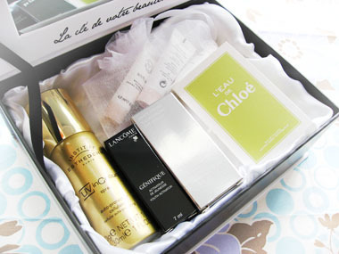 Today's beauty notes-トレゾアボックス　第1回目