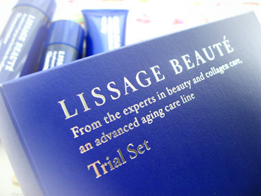 Today's beauty notes-リサージ ボーテのトライアルセットⅠ