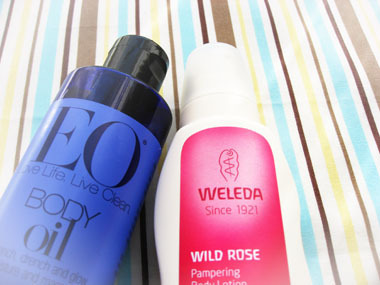 EOとWELEDA
